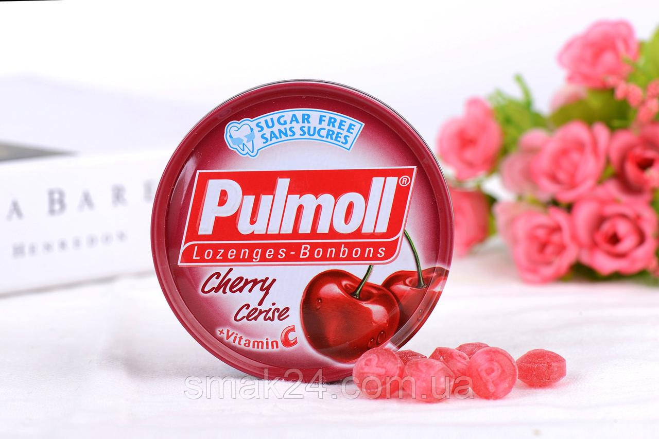 Леденцы (конфеты) Вишня + витамин С БЕЗ САХАРА Pulmoll Cherry +vitamin C 45г Германия - фото 2 - id-p1973764175