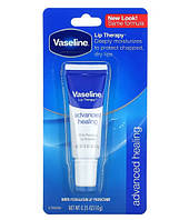 Vaseline, Lip Therapy, улучшенное заживление, средство для губ, 10 г