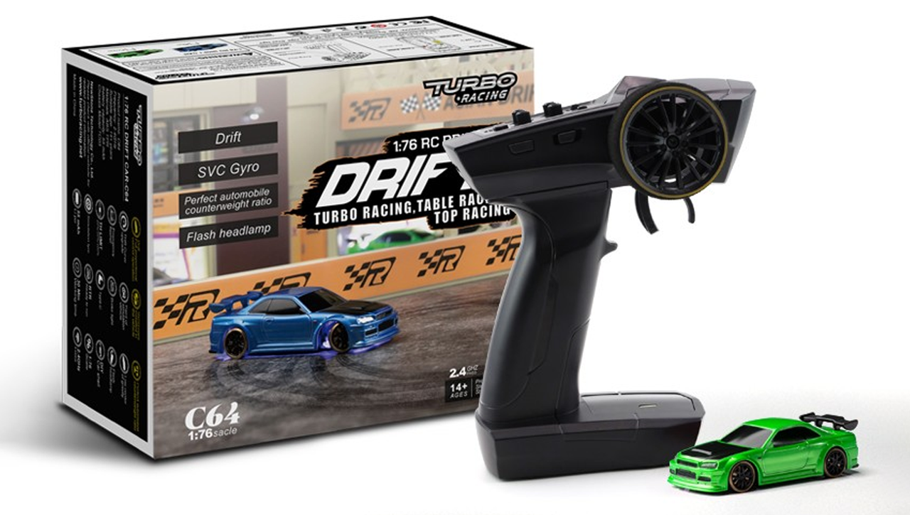 Машинка Радиоуправляемая TurboRacing C64 RC Sport Drift Car 1:64