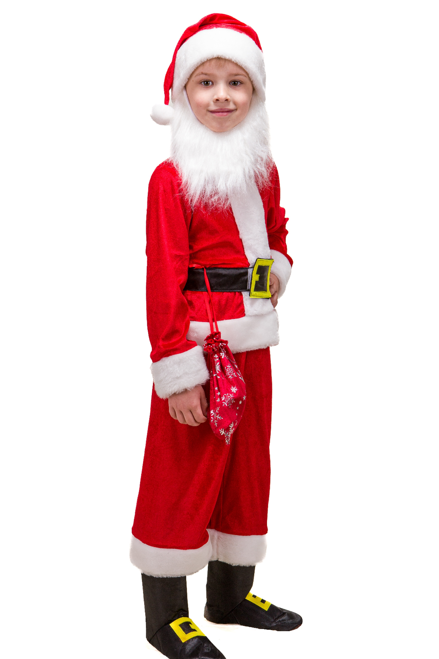 Карнавальний дитячий костюм Санта Клаус