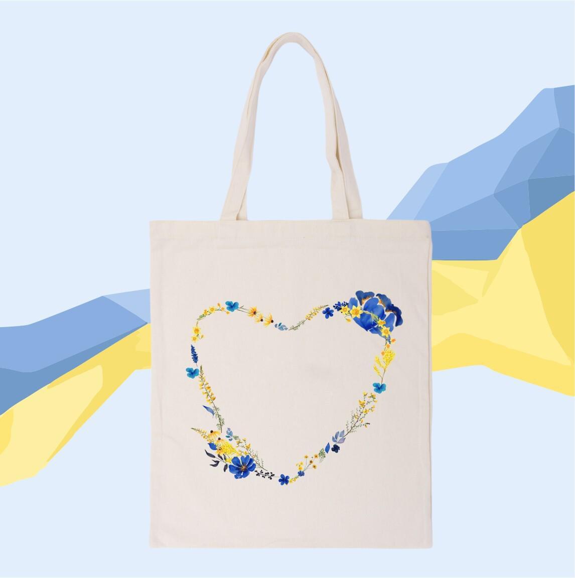 Шопер "The flower heart of Ukraine", фото 1