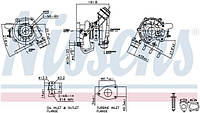 Турбокомпресор ТУРБІНА НОВА OPEL VIVARO A 2.0 CDTI/RENAULT MASTER III 2.3 CDTI M9R/M9T 06- (ЯКЩО ТУРБІНА 93233