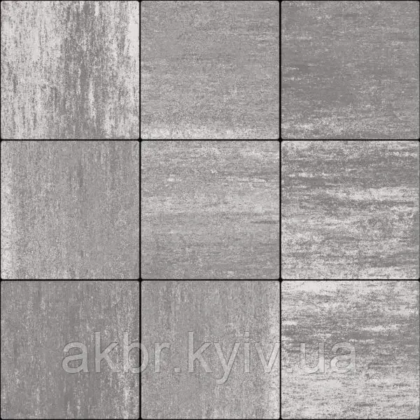 Тротуарна плитка лайнстоун 90 платина, фото 1
