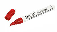 Жидкий промышленный маркер красный 524 Pica Classic Industry Paint Marker 2-4 мм (524/40)