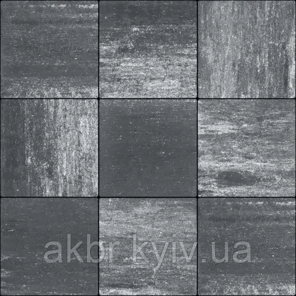 Тротуарна плитка лайнстоун 90 нуар, фото 1