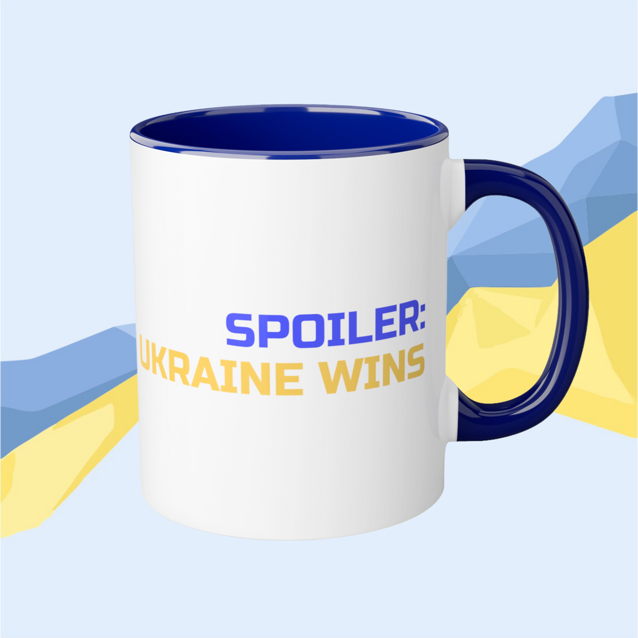Чашка "Spoiler" - Темно синій, фото 1