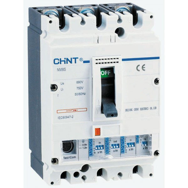 Автоматичний вимикач 3Р 400А 70кА [149750] NM8S-400S CHINT, фото 1