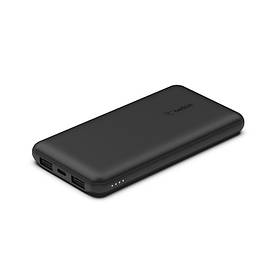 Акумулятор портативний літій-іонний Power Bank Belkin 10000 мА·год 15 Вт, 2хUSB-A/USB-C, чорний