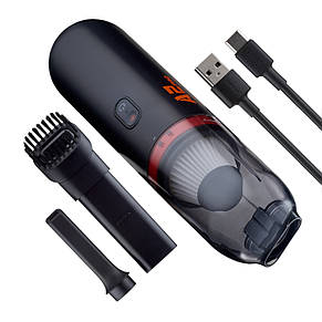 Автомобільний пилосос Baseus A2 Pro Car Vacuum Cleaner ( 6000pa ) Black, фото 3