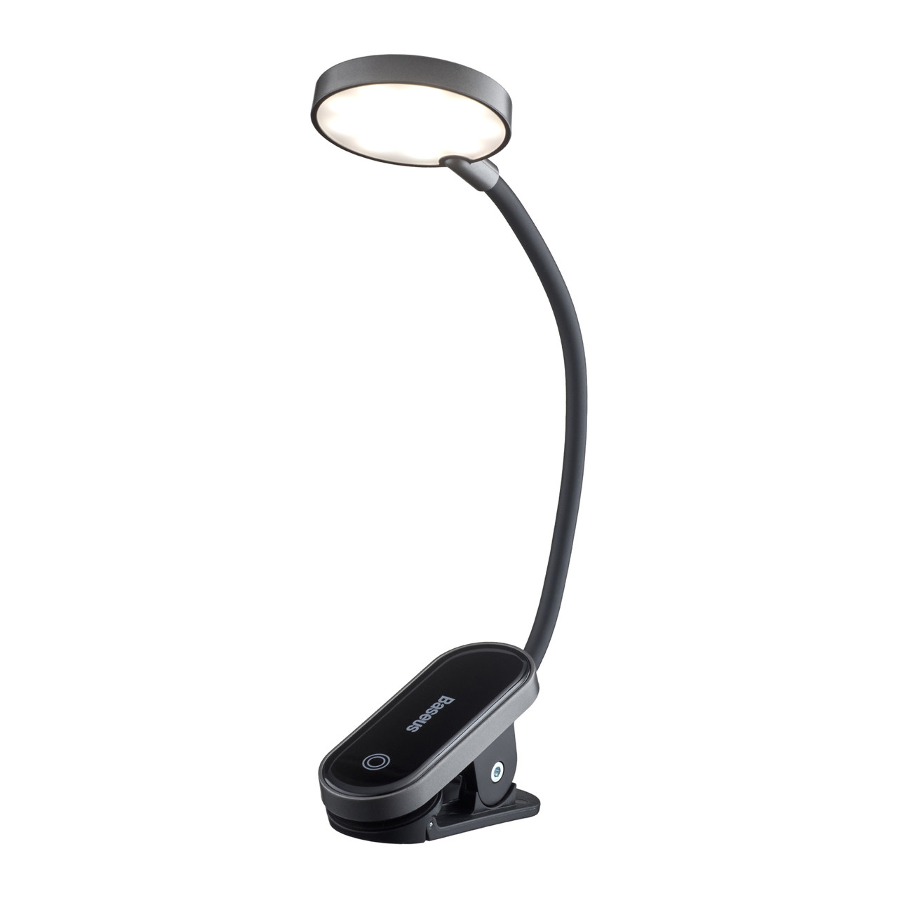 Настільна лампа Baseus Comfort Reading Mini Clip Lamp Dark Gray