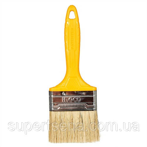 Пензель флейцовий пластмасова ручка 3″ INGCO Super Select CHPTB78603