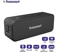 Портативна Bluetooth Колонка Tronsmart T2 Plus 5.0 NFC IPX7