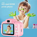 Дитячий міні фотоапарат GM14 Kids Camera c дисплеєм 2" для дітей розовий, фото 2
