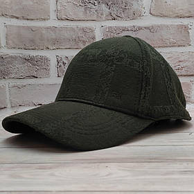 Чоловіча тепла зимова бейсболка кепка на утепленій підкладці 59-го розміру