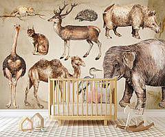 Дитячі фотошпалери Тварини Африки