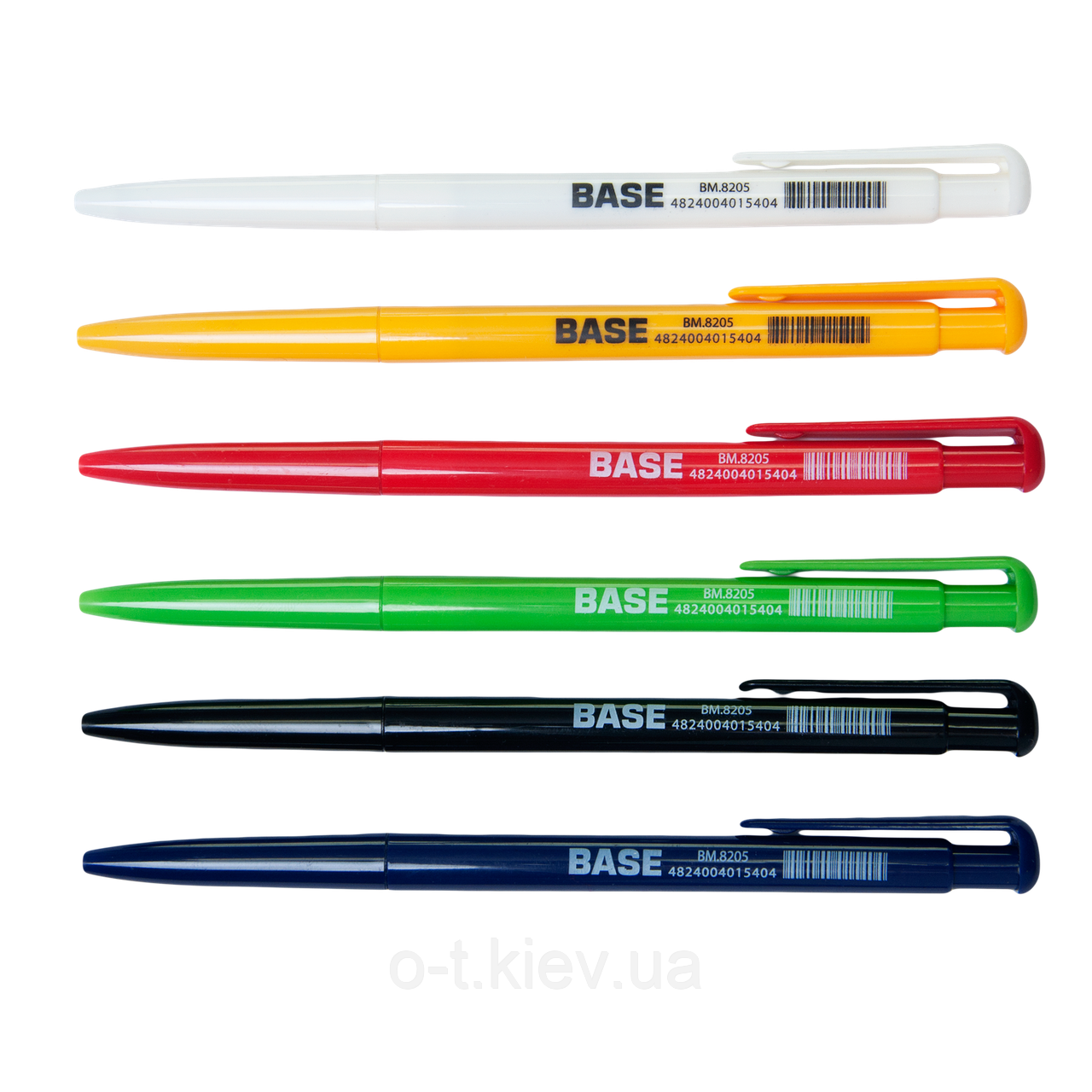 Ручка кулькова автоматична BASE, JOBMAX, 0,7 мм, BM.8205