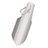 Лопатка титанова Lixada L + карабін з чохлом, фото 7