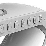 Багатофункціональна лампа нічник G Smart Light Sound Machine з бездротовою зарядкою 15w і колонкою 3w, фото 7