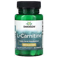 Swanson L-Carnitine( 30tab)