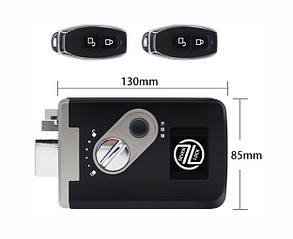 Розумний дверний замок невидимка SEVEN LOCK SL-7705, фото 4