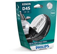 Автолампа ксенонова D4S 42V 35W 4300К P32D-5 / X-TREME VISION GEN2 - НА 150% УВЕЛИЧЕН ПОТОК СВЕТА 42402XV2S1