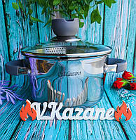 Каструля 5.6 л із неіржавкої сталі Maestro MR-3507-24 Індукційна каструля з неіржавкої сталі з товстим дном