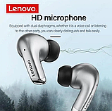 Навушники бездротові Lenovo ThinkPlus livePods LP5 B Bluetooth 5.0 Gray, фото 2