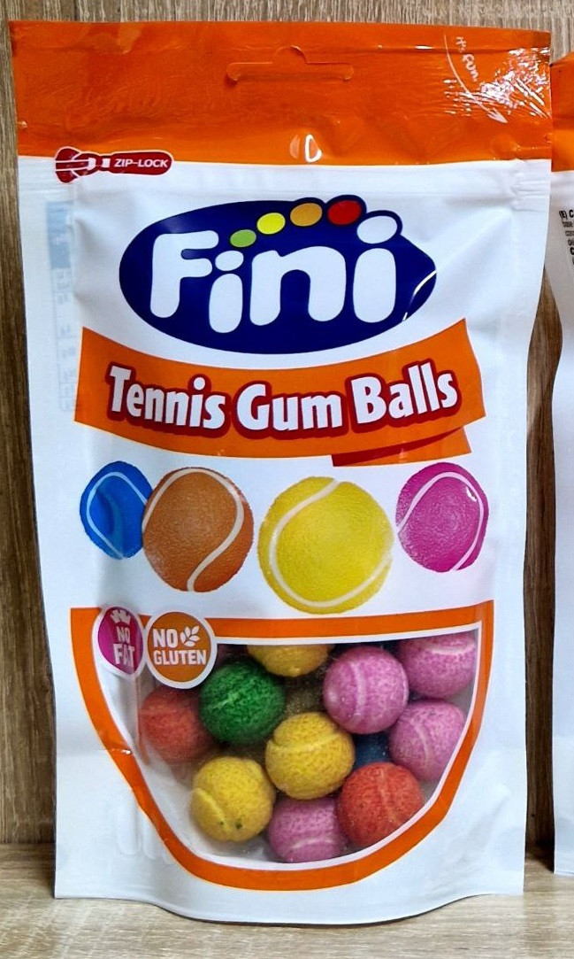 Жувальні цукерки Fini Tennis Gum Balls 180 г, Іспанія
