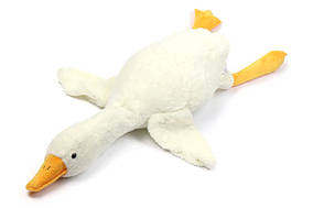 М'яка Іграшка-подушка Гусь обіймусь. Бойовий гусак 50 см.