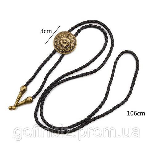 Купить Галстук Боло Gofin Щит Бронзовый BOLO-52005, цена 585 ₴ — Prom ...