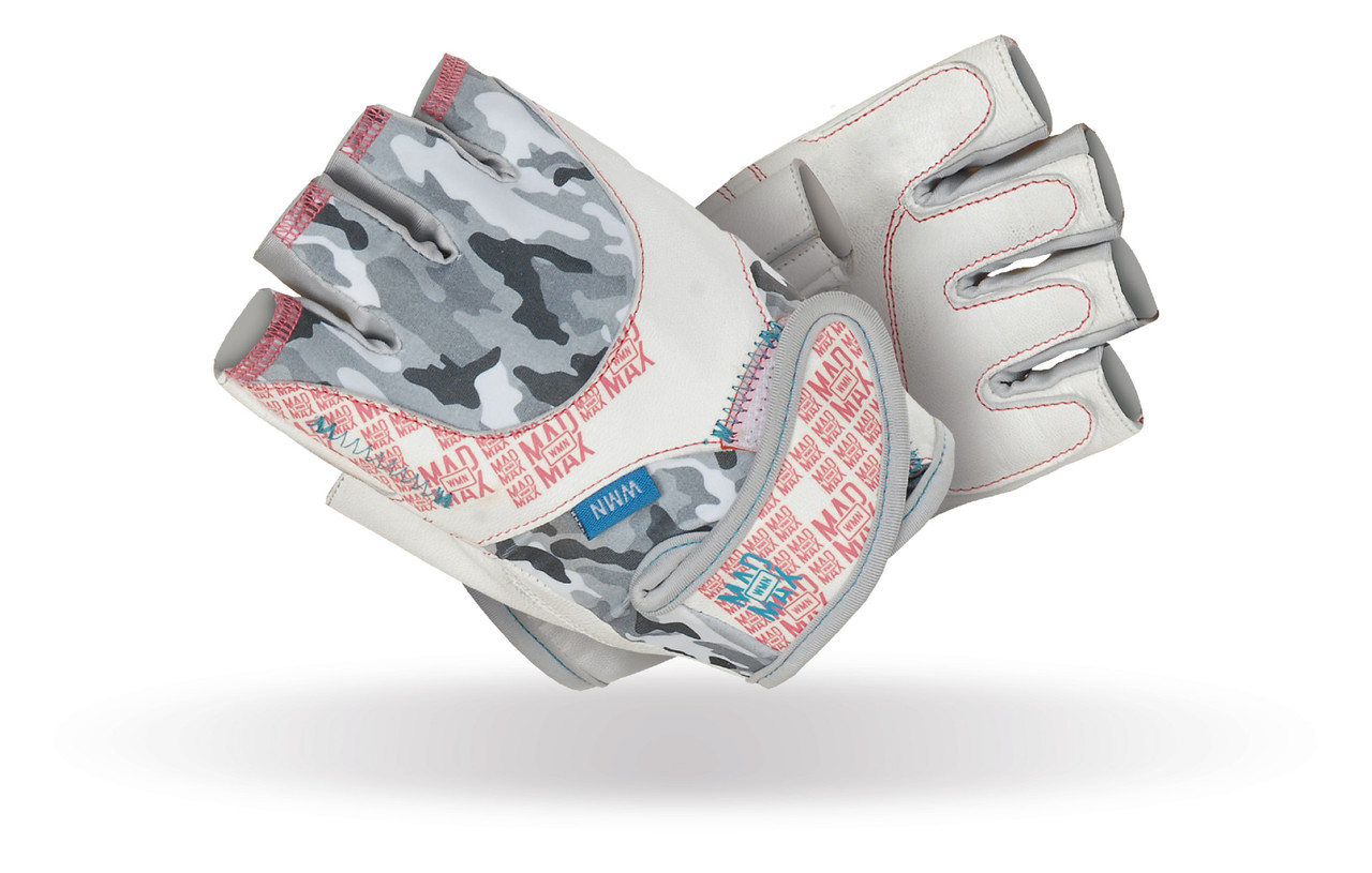 Рукавички для фітнесу MadMax MFG-931 No matter White M