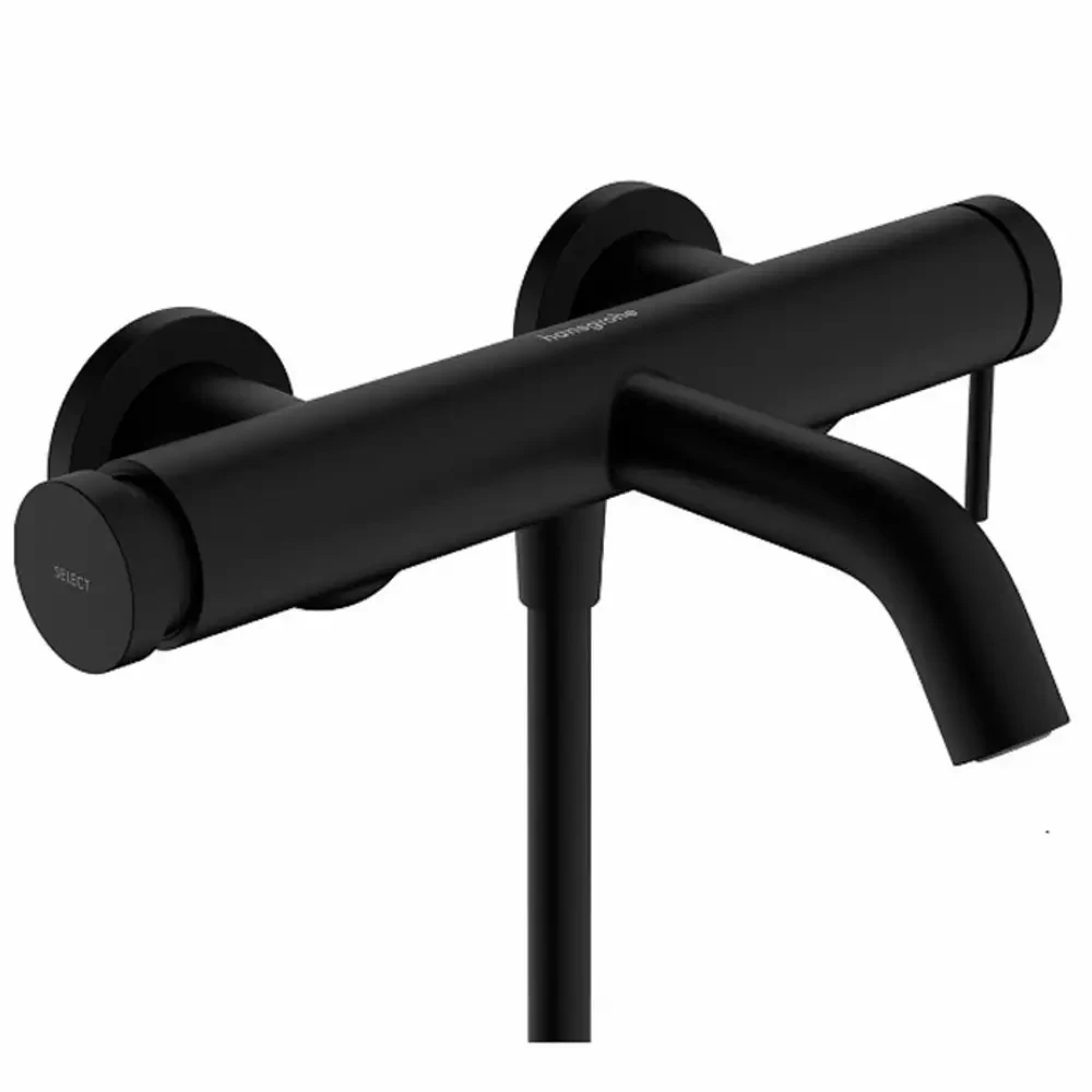 Змішувач для ванни Hansgrohe Tecturis S 73422670 чорний матовий