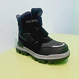 Дитячі зимові черевики на хлопчика, зимові термоботинки для хлопчика, теплі зимові термоботинки для хлопчиків, фото 4