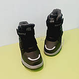 Дитячі зимові черевики на хлопчика, зимові термоботинки для хлопчика, теплі зимові термоботинки для хлопчиків, фото 5