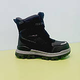 Дитячі зимові черевики на хлопчика, зимові термоботинки для хлопчика, теплі зимові термоботинки для хлопчиків, фото 2