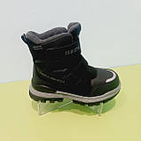 Дитячі зимові черевики на хлопчика, зимові термоботинки для хлопчика, теплі зимові термоботинки для хлопчиків, фото 8