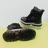 Дитячі зимові черевики на хлопчика, зимові термоботинки для хлопчика, теплі зимові термоботинки для хлопчиків, фото 10