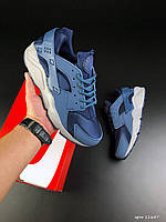 Мужские кроссовки Nike Найк Huarache, синие. 41