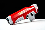 Водяний бластер-автомат Thunder з акумулятором червоний, фото 2