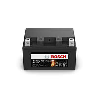 Акумуляторна батарея AGM 8.6A МОТО АКБ BOSCH FACTORY ACTIVATED AGM ЛІВ [+] 12V 8.6AH 150A 150*88 0 986 FA1 140