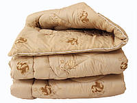 Одеяло двуспальное из искусственного лебединого пуха 175х215 см теплое гипоаллергенное,одеяло зимнее