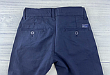Штани сині для хлопчиків Котон 5379 розмір 170 (15 років), фото 4
