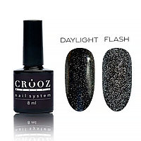 Crooz Crystal Gel Polish №13 - светоотражающий гель-лак, черный, 8 мл