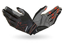 Рукавички для фітнесу MadMax MXG-103 X Gloves Black/Grey XL