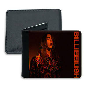 Кошелек Billie Eilish "Тёмный" Без відкидної кишені для документів