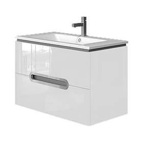 Тумба навісна Ювента PRATO PR-85 з умивальником "Atria-85"