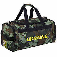 Спортивная сумка для тренажерного зала сумка многофункциональная UKRAINE GA-1801-UKR