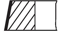 Кільця поршневі (1CYL) VAG 83.0 (1.2/1.5/2) ALT/ASN/AWA/AXW/AXX/BBJ/BGB/BLR/BLX/BLY/BMB/BPG/BPJ/BPR/ 033 19 N3