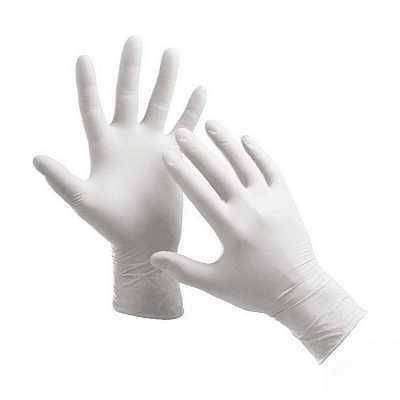 Купить Перчатки медицинские LATEX M белая ProfiGlove (50пар/уп) (Цена ...