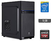 Новий ігровий ПК DTop Gaming i76 SSD Tower / Intel Core i5-4590 (4 ядра по 3.3 - 3.7 GHz) / 16 GB DDR3 / 480